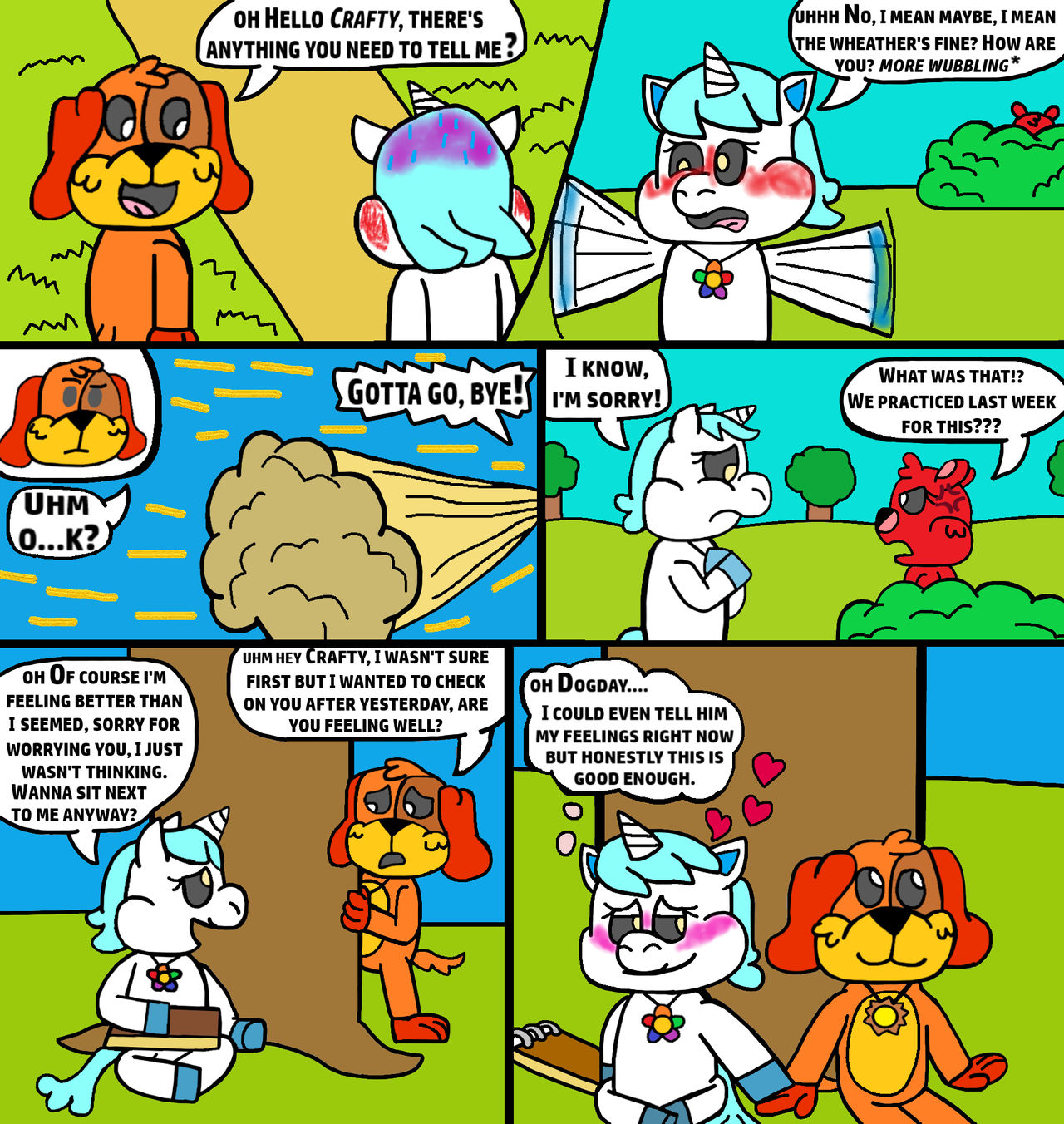 CRAFTYDAY COMIC by HeartStarPM on DeviantArt