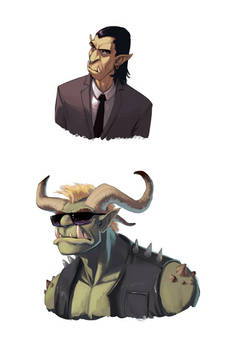 Shadowrun characters