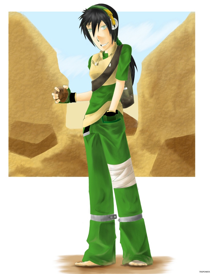 Avatar: older modern Toph