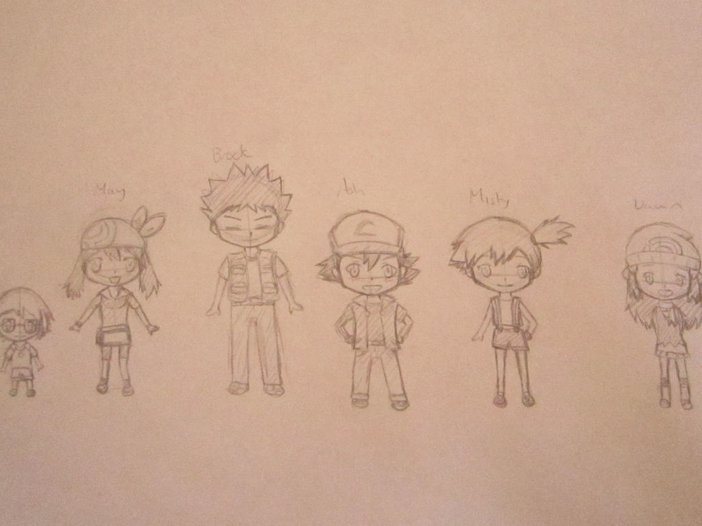 Pokemon Chibis by penfaerie on DeviantArt