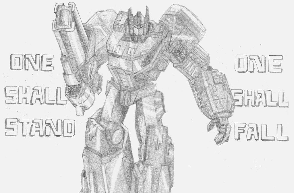 Fall of Cybertron Optimus Prime by Bumble217 on DeviantArt
