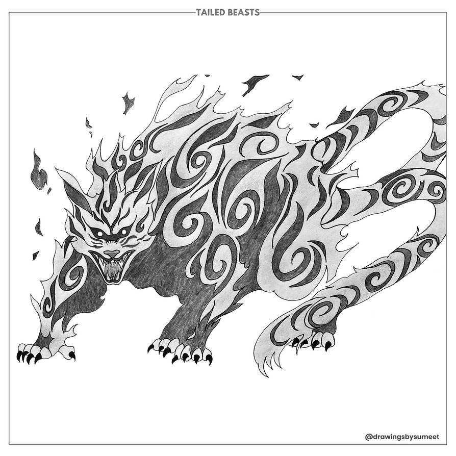 Matatabi (Naruto) by MiDAS-Touch2022 on DeviantArt