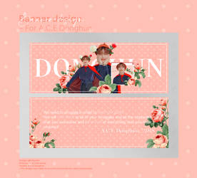 [A.C.E] Banner design sample, for A.C.E Donghun