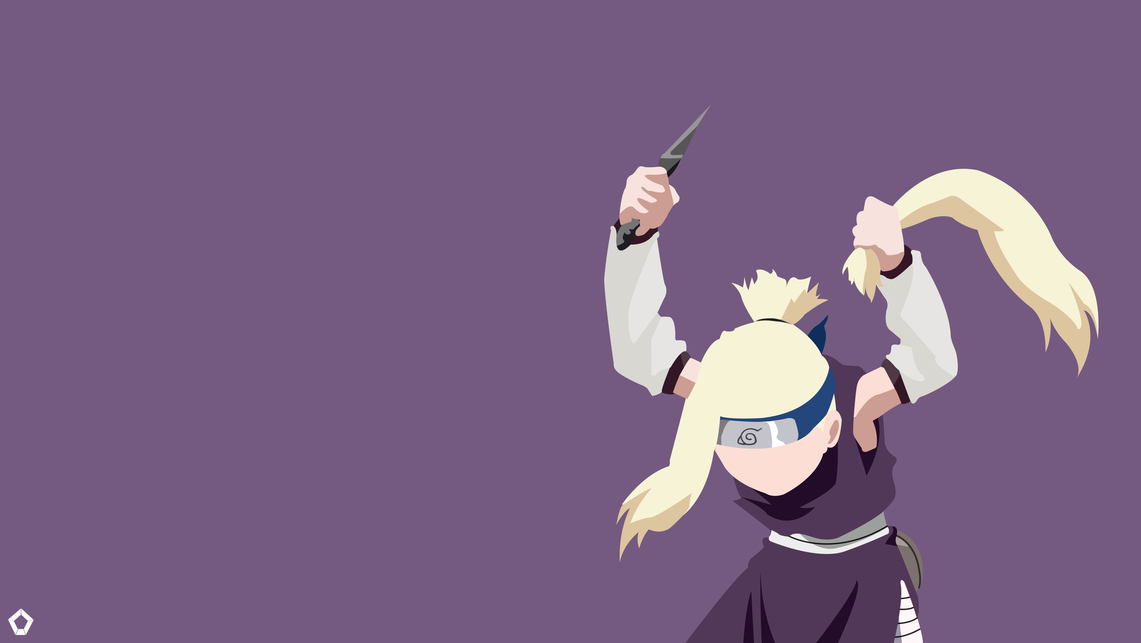 Ino Yamanaka |Naruto|Minimalist Wallpaper 4K by Darkfate17 on DeviantArt Ino Yamanaka |Naruto|Minimalist Wallpaper 4K by Darkfate17 on DeviantArt