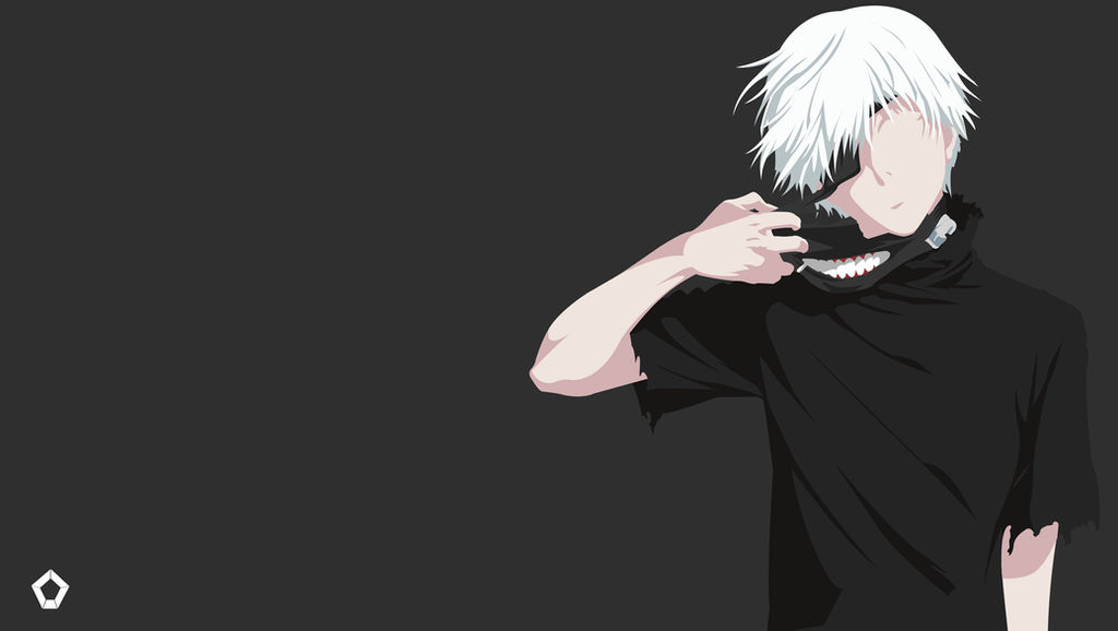 Kaneki Ken iTokyoi Ghoul Minimalist by Darkfate17 on 