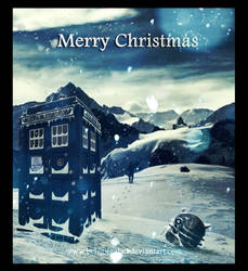 Merry Xmas card- Doctor Who