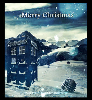 Merry Xmas card- Doctor Who