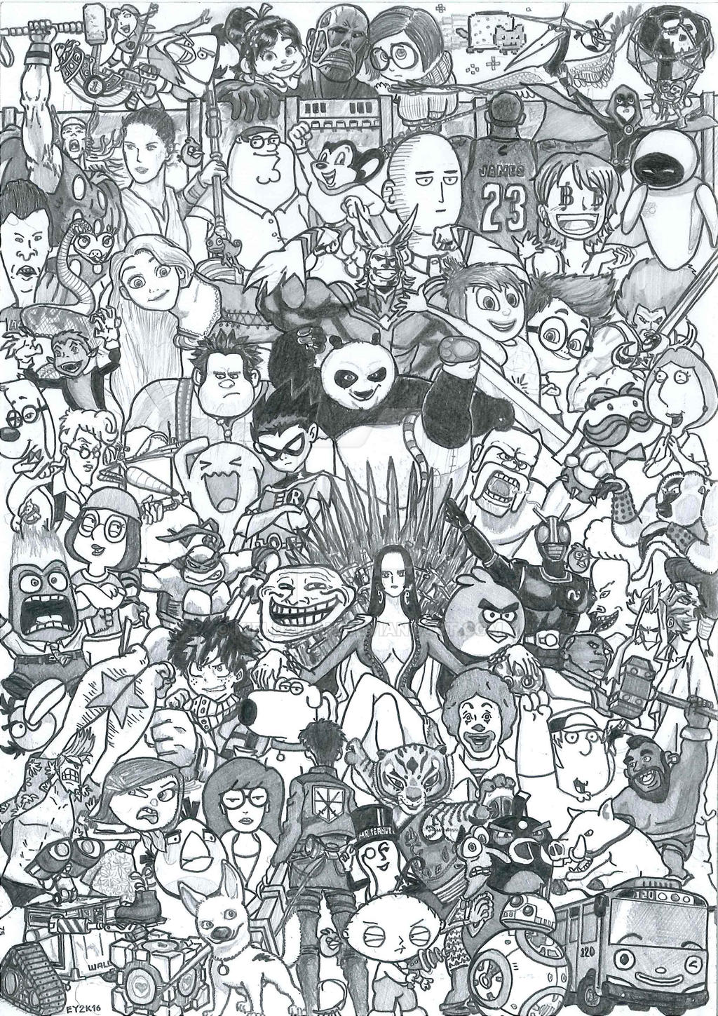 Fun Character Collage #7 by KielDaMan on DeviantArt