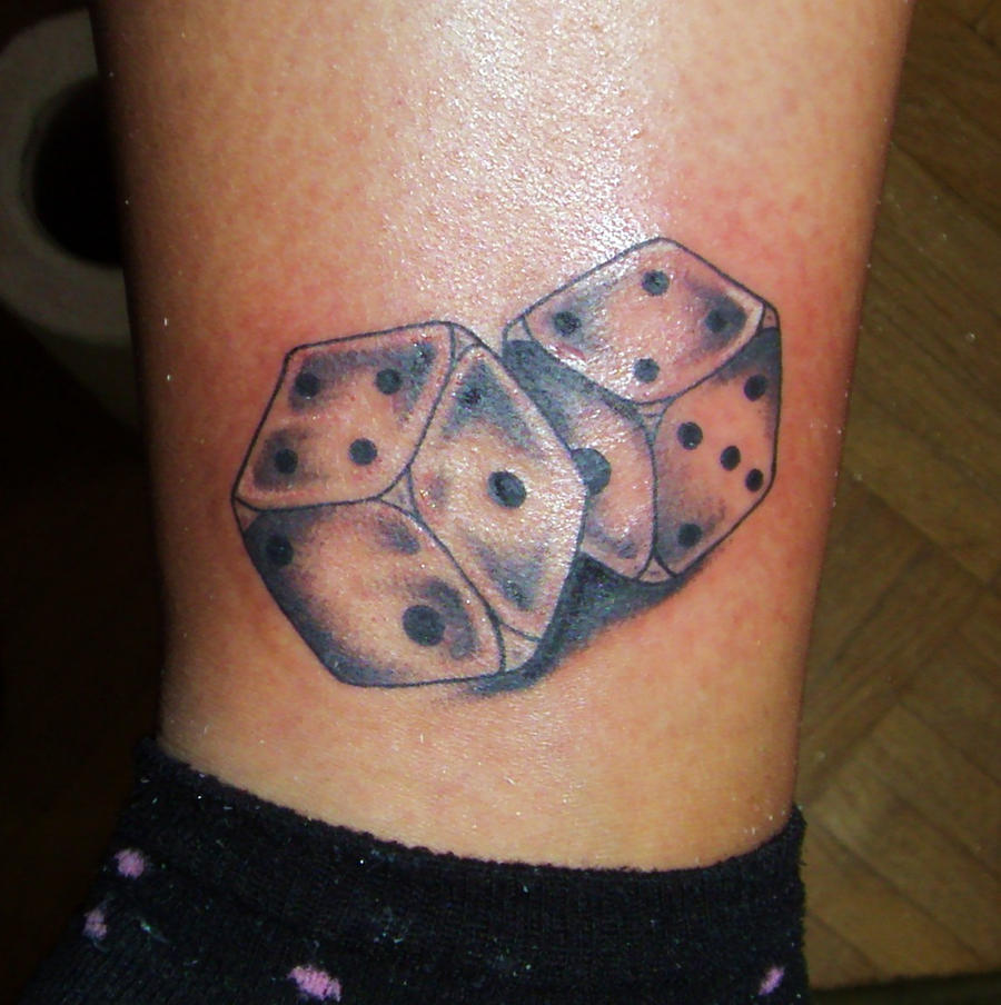 dice tattoo by D3adFrog on DeviantArt