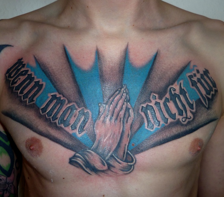 praying hands chest tattoo by D3adFrog on DeviantArt praying hands chest tattoo by D3adFrog on DeviantArt