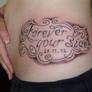 lettering tattoo