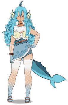 Vaporeon || Pokemon Gijinkas