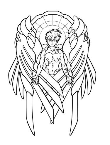 Commission: Heero Tattoo