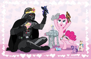 Pinkie and Vader Play-Date