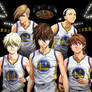 Commission: Gundam Wing Golden State Warriors