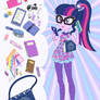 Equestria Girls Purse Meme: Twilight Sparkle