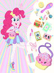 Equestria Girls Purse Meme: Pinkie Pie by SapphireGamgee