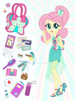 Equestria Girls Purse Meme: Fluttershy