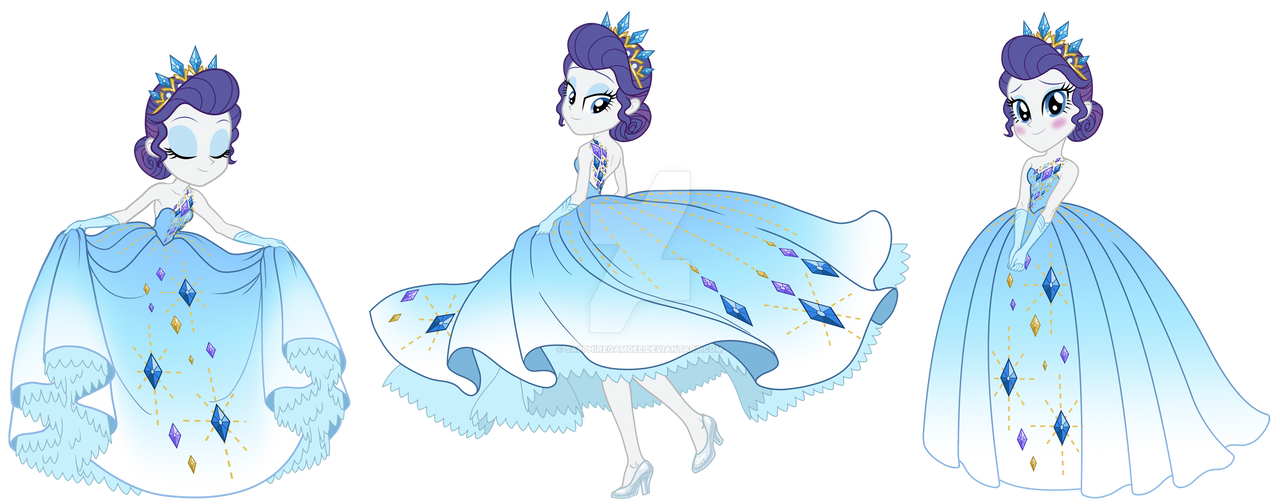 Commission: Rarity Ball Gown by SapphireGamgee on DeviantArt