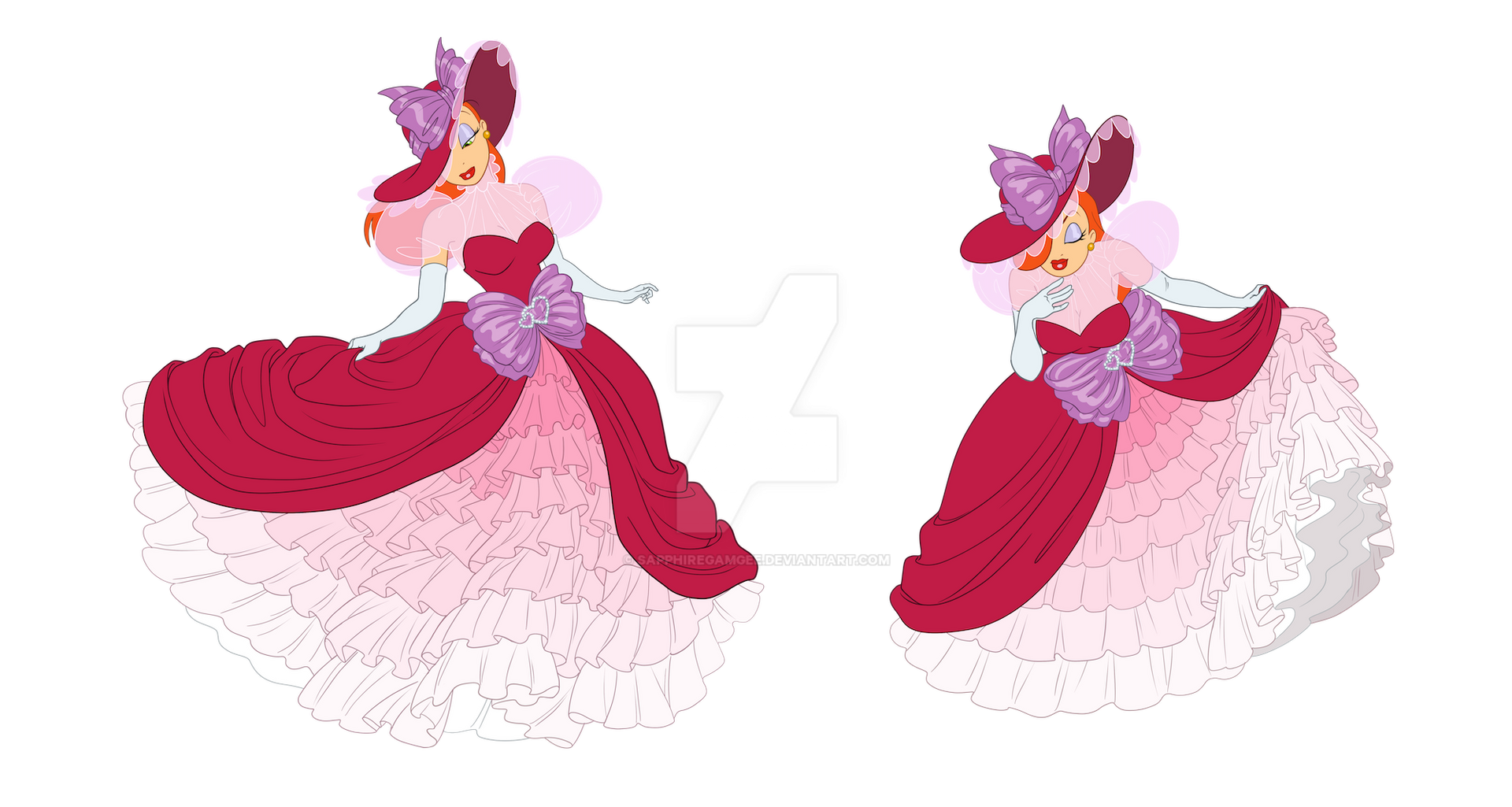 Commission: Princess Jessica Rabbit by SapphireGamgee on DeviantArt Commission: Princess Jessica Rabbit by SapphireGamgee on DeviantArt