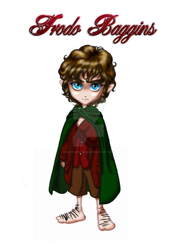Frodo Baggins Deviantart Frodo Baggins by SapphireGamgee on DeviantArt