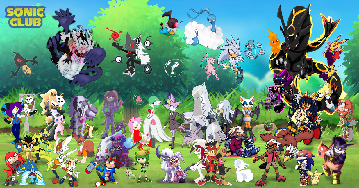 Sonic and Pokemon event by FerrumFlos1st on DeviantArt