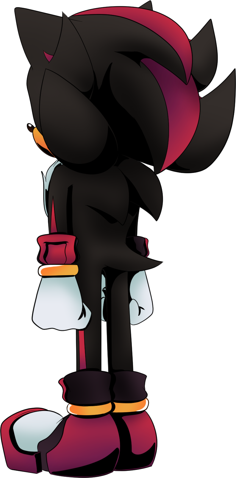 Shadow back png reference by FerrumFlos1st on DeviantArt