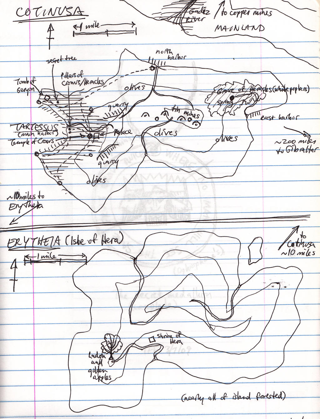 Cotinusa and Erytheia