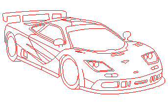 Pixel Art McLaren F1 LM