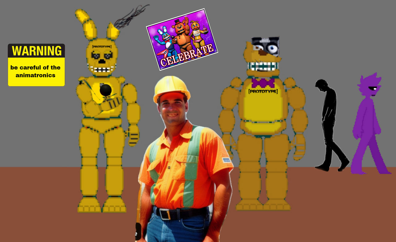 Testing on the animatronic by ahzajustahza on DeviantArt