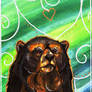 Spectacled Bear Watercolour