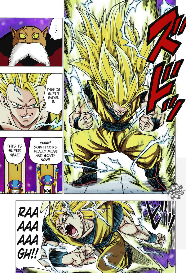  DBS Manga Goku vs Toppo a todo color by dgrayrain on DeviantArt