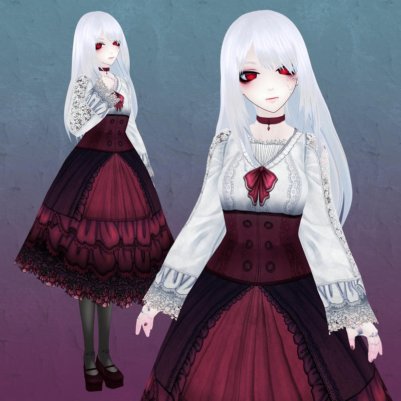 Vroid Dress Template Vroid Dress Template