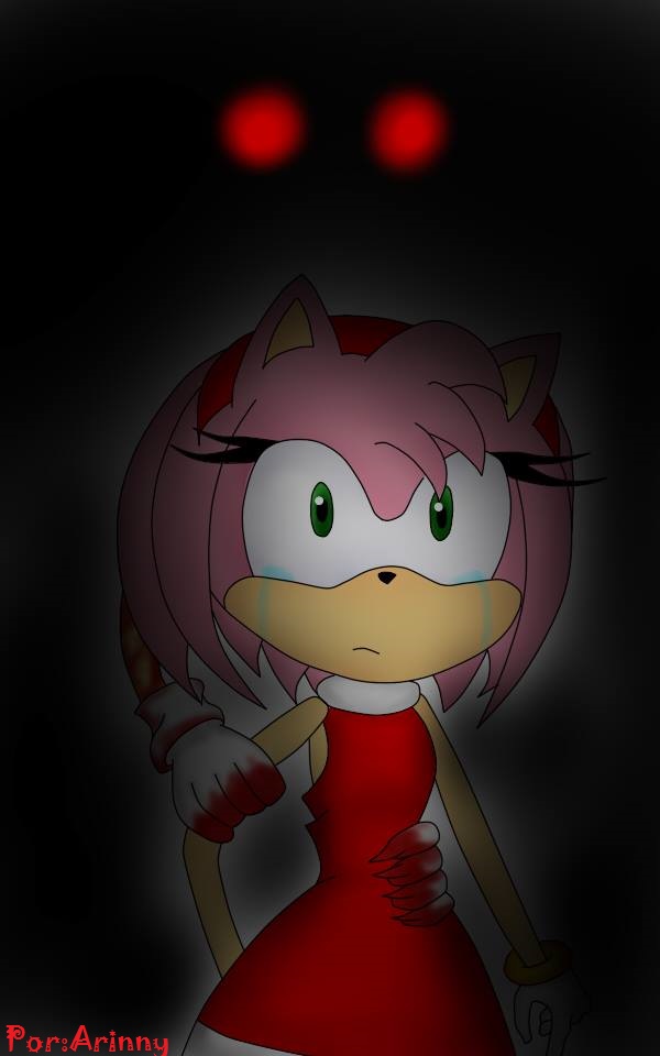 Sonic.EXE and Amy Rose on Sonamy-EXE-fans - DeviantArt