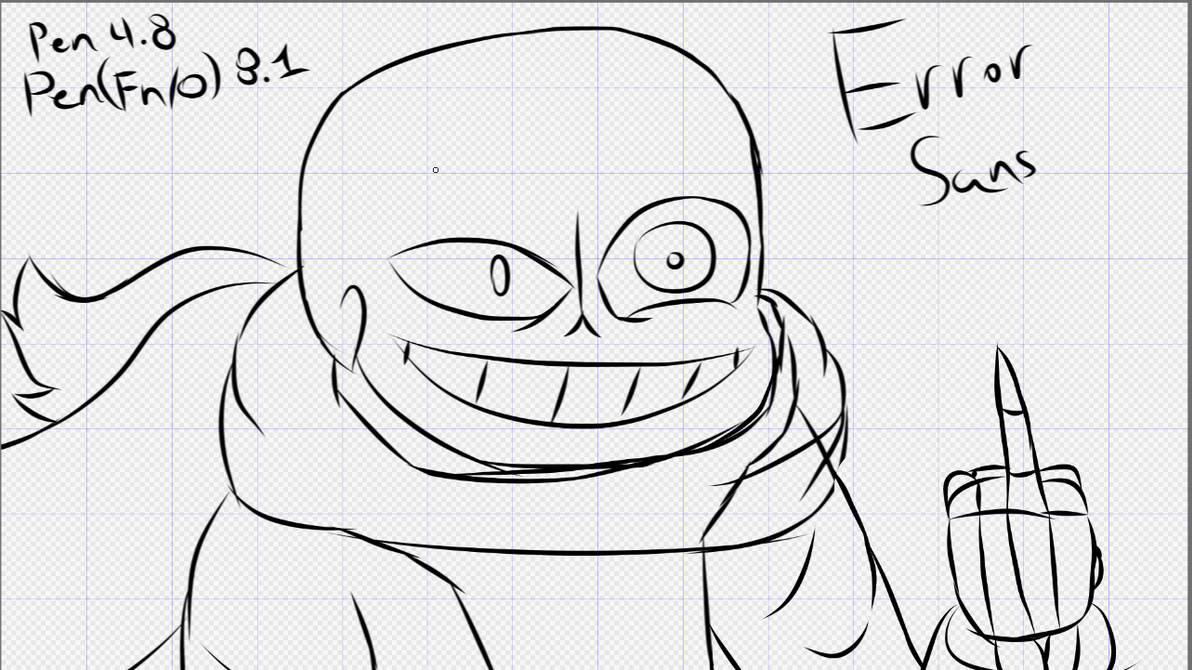 (W.i.p)Error sans sketch by jlcook1142 on DeviantArt
