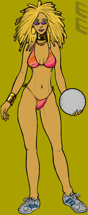 Bikini dodgeball 1