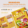 Ramadan Food Menu Flyer