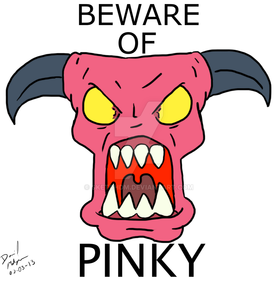 Obnoxious Pink Beware Of Pink by SketchDM on DeviantArt