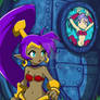 Shantae and lobster girl-