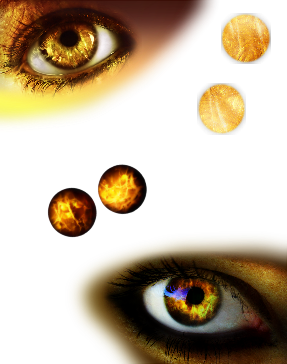 Gold Iris Png