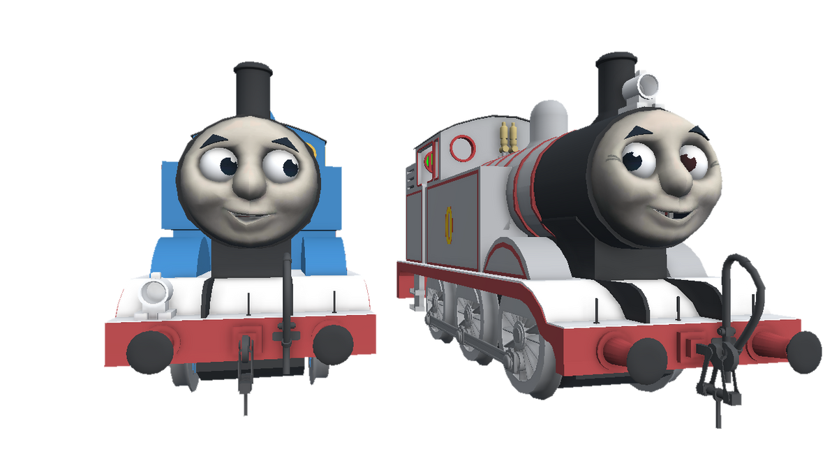 CGI Thomas and Timothy in transparent PNG by LuckyJuan9 on DeviantArt