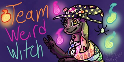 (Goatlings) Team Weird Witch Banner