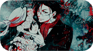 Ciel And Sebastian Signature -Out-