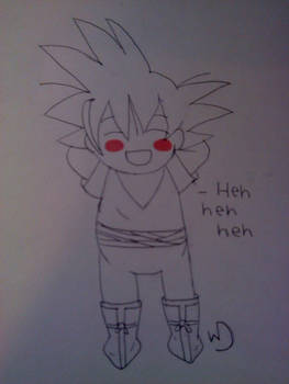 Goku chibi. Not colored