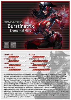 Card Burstinatrix Elemental Hero (Spawniverse)