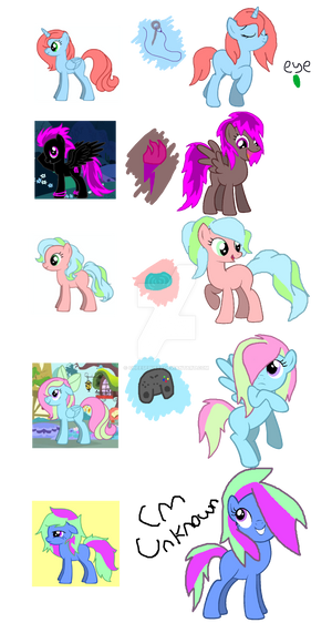 MLP - Old Pony Maker Char Adopts - OPEN!