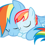 MLP - Snuggles with mommy