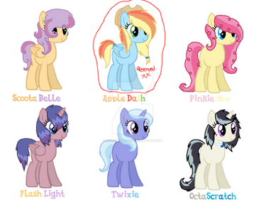 MLP - Adoptables - Random Shipping DTA