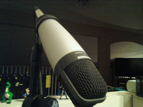 my new mic :DDDDD