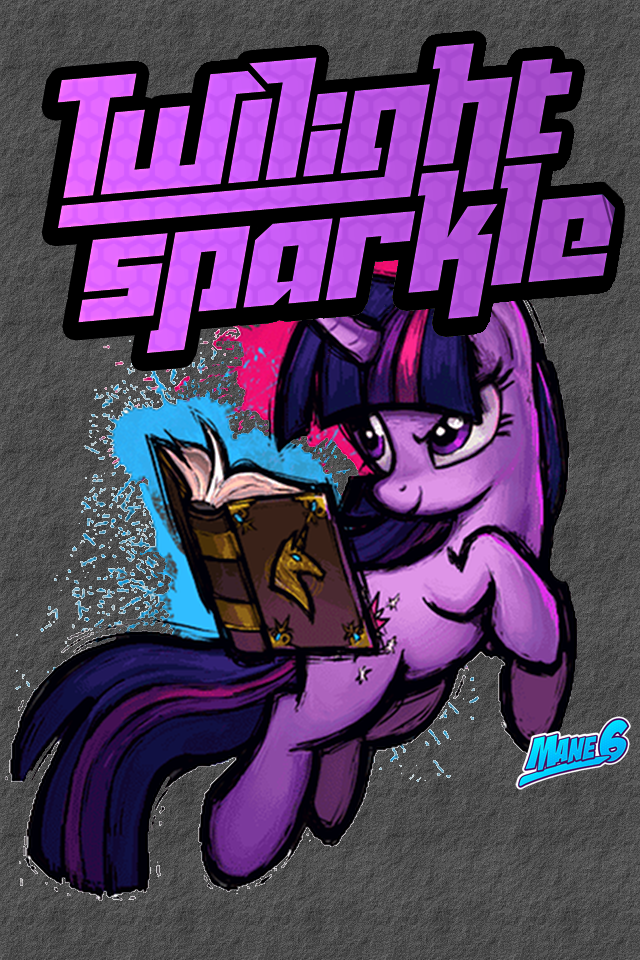 Twilight Sparkle Fighting Is Magic Ipod Wallpaper